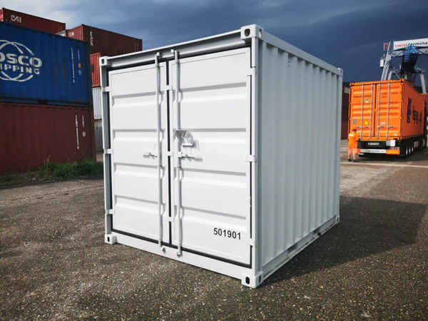 25 10-Fuß-Container, weiß – neu, für die Seeschifffahrt