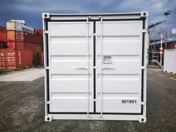 255 10-Fuß-Container, weiß – neu, für die Seeschifffahrt