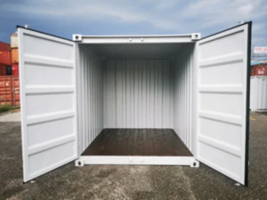 10-Fuß-Container, weiß – neu, für die Seeschifffahrt