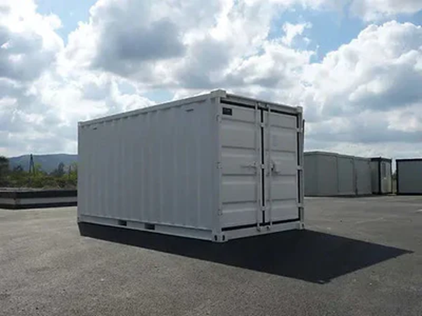 15 Fuß langer weißer Seecontainer – neu