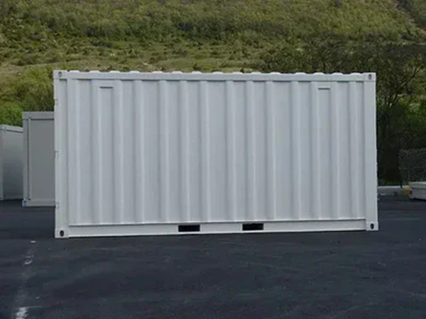 15 Fuß langer weißer Seecontainer – neu