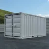 15 Fuß langer weißer Seecontainer – neu