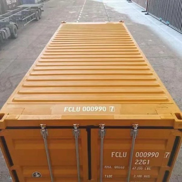 20-Fuß-Gelbcontainer – neu, für die Seeschifffahrt