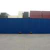 40-Fuß-Container – neu, blau