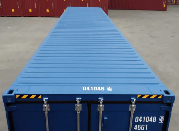 40-Fuß-Container – neu, blau