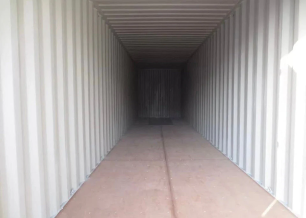 9999 40-Fuß-Seecontainer, weiß – Neu