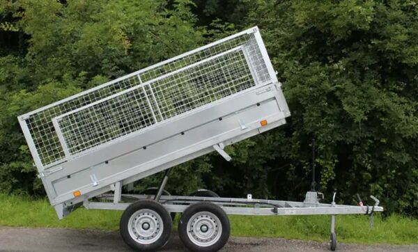 000001 Leader 39560 Doppelachs-Kippanhänger, nutzbare Abmessungen: 253 x 147 x 30 cm