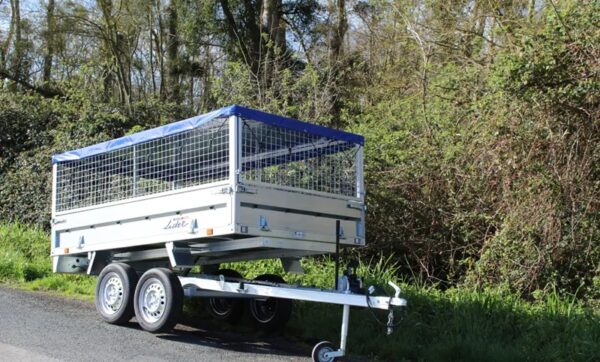 0000011111 Leader 39560 Doppelachs-Kippanhänger, nutzbare Abmessungen: 253 x 147 x 30 cm