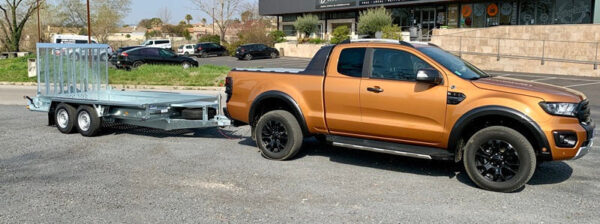 000044 BRENDERUP Maschinenträger 3,60 m x 1,79 m 3500 kg