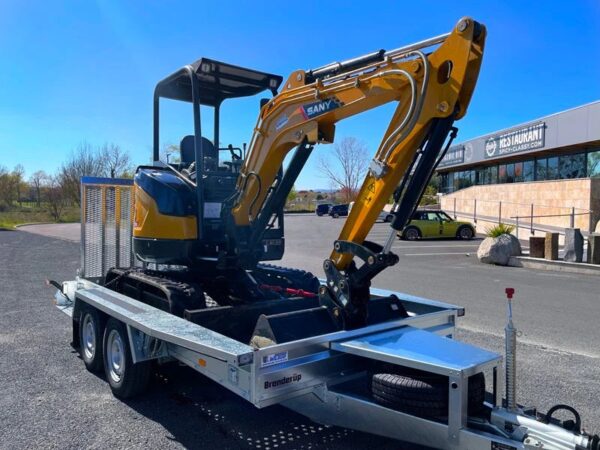 00004444 BRENDERUP Maschinenträger 3,60 m x 1,79 m 3500 kg