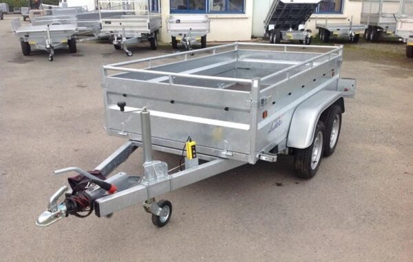 Lider Schwerlast-Kippanhänger, 1500 kg PTAC, neue Doppelachsen mit Bremsen