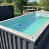 033 20-Fuß-Containerpool mit Gegenstromanlage – anthrazitgrau