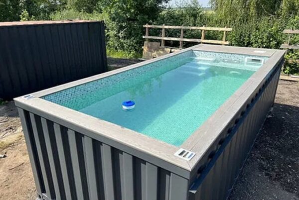 033 20-Fuß-Containerpool mit Gegenstromanlage – anthrazitgrau