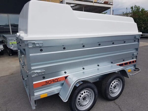 Boro 2-Achs-Gepäckanhänger, 750 kg: Fahren ohne elektronische Fahrerlaubnis