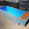 Kompakter Poolcontainer – 20 Fuß lang