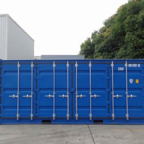 20-Fuß-Container mit Doppeltür und Seitentür