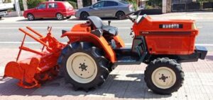 Kubota B 15. 3C. 4×4. Mit Rotavator. Kostenloser Versand.