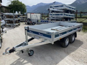 Hydraulische Kippmulde Debon PW 1.2 LUX 306 x 155 cm 2000 kg zulässiges Gesamtgewicht