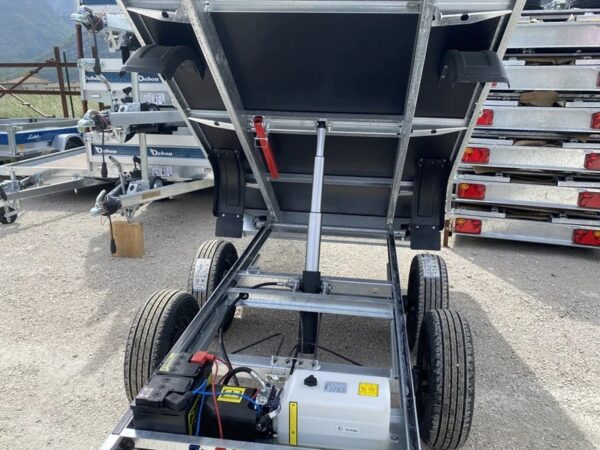 Hydraulische Kippmulde Debon PW 1.2 LUX 306 x 155 cm 2000 kg zulässiges Gesamtgewicht