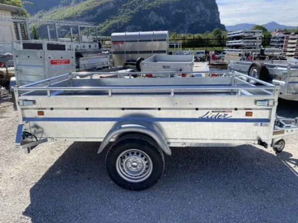 Anhänger 34392 Robuster Lider Geräumig und Gebremst (253 x 134 cm, 1300 kg)