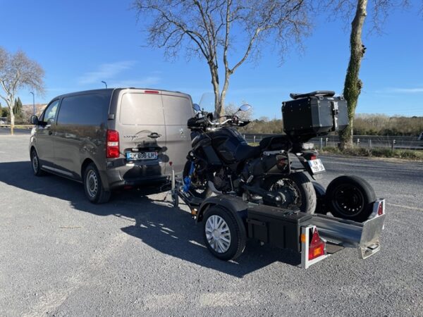 Motorradanhänger 2,50 m/600 kg Typ-Top