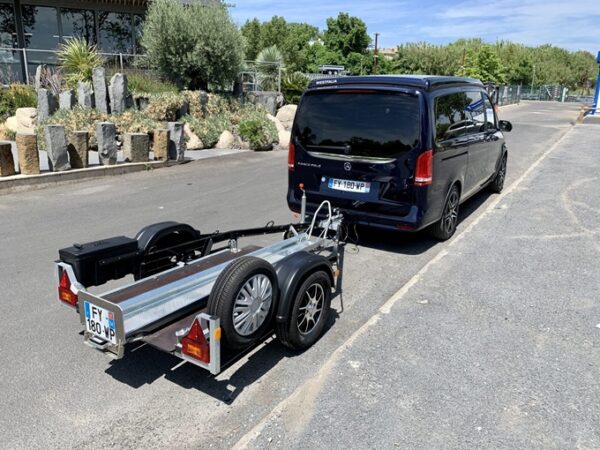 Motorradanhänger 2,50 m/600 kg Typ-Top